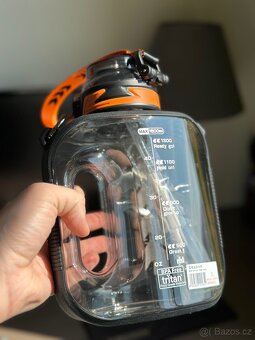 💪 Velká sportovní láhev 1,8 l s brčkem – NOVÁ 💧 480 K - 3