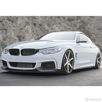 Lipo spoiler pod nárazník na BMW F36 - Černý Lesk - 3