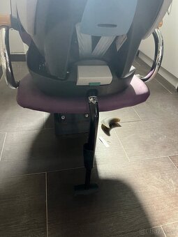 Cybex aton 5 + 2x isofixová základna, adaptéry na kočárek - 3