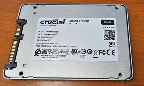 SSD Crucial MX500 2TB + box SSD - 3