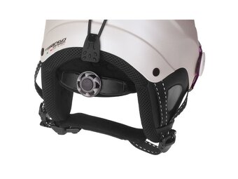 Lyžařská helma Mango Volcano VIP Perleť 53 - 55 cm - 3