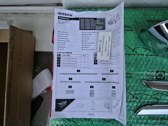 exteriérový styling kit (dekorační kit) chrom Nissan Micra ( - 3