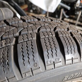 Plechove disky skoda fabia se zimnima pneu 185/60r14 - 3