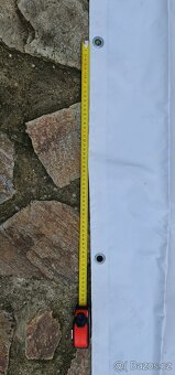 Bílá plachta PVC 650g/m2 se sníženou hořlavostí - 3