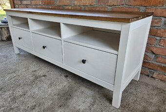 TV stolek Ikea Hemnes bílý - 3