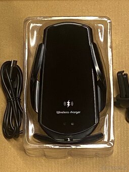 Držák telefonu do auta s bezdrátovým nabíjením - 3