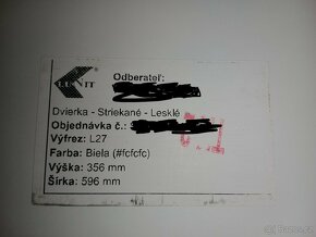 Lakovaná kuchyňská dvířka - 3