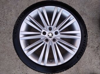 Prodám orig. alu zimní sadu 19" Škoda Superb III - 3