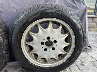 Monkar retro ALU kola nové pneu zimní 225/55R16 - 3