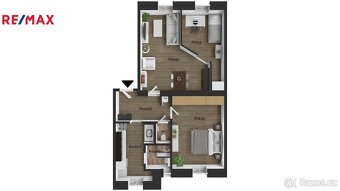 Pronájem bytu 3+1 v osobním vlastnictví 70 m², Opava - 3