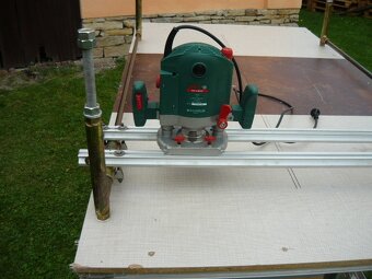 Frézovací stůl s pojezdy - srovnávačka - pila - 3