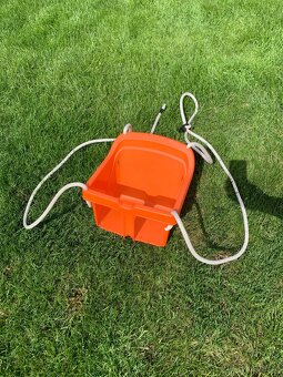 Houpací housenka, houpačka na zavěšeni, dětské boby - 3