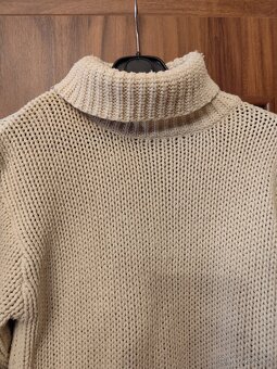 hezký krémový teplý rolák - 3