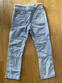 Detske platene kalhoty, vel. 4-6 let, sede - 3