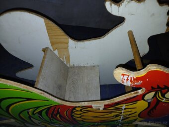 Prodám retro dřevěný houpací kůň - 3