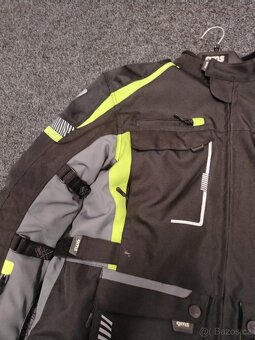 bunda 3v1 GMS EVEREST černo-antracitově-žlutá 3XL - 3