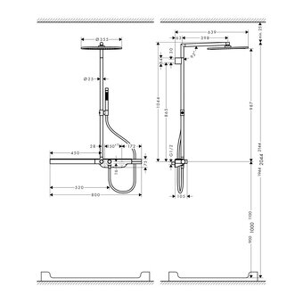 LUXUSNÍ SPRCHOVÝ SYSTÉM AXOR - 3