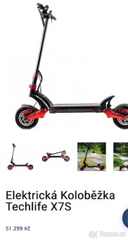 Elektrokoloběžka techlife x7s - 3