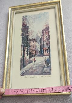 Sada 2 litografických tisků Luciena Delarue - 3