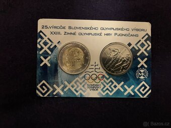 Mincové kartičky - coincards - Slovensko - takmer komplet - 3