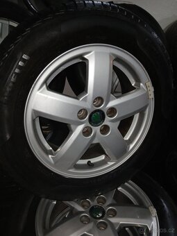 SADA LETNÍCH KOL ORIGINÁL ŠKODA 1U0601025H - 3