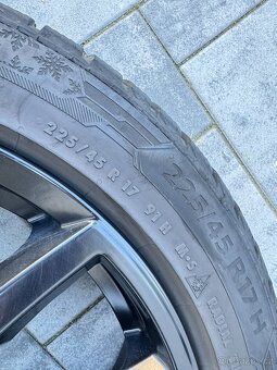 Dezent TE Dark 7,5x17 Barum Polaris 5 225/45 91H - 3