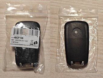 Opel náhradní klíč, středový tunel/manžeta, usb - 3