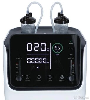 Profesionální oxygenerátor ZY-10FW dva výstupy pro 2 lidí - 3