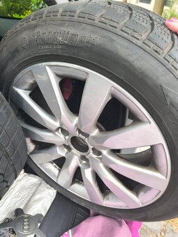 Prodám ALU kola plus zimní pneu 225/50 R17 - 3