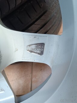 Letní sada 5x100 pneu R15 - 3