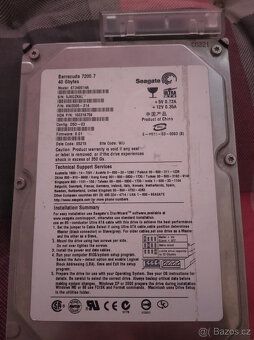 Prodám hdd 40.GB - 3