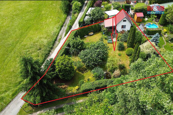 Prodej zahrady s chatou, 441 m², Pašinka u Kolína - 3