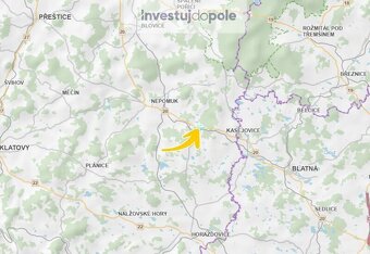 Prodej pole v k.ú. Životice u Kasejovic - 3