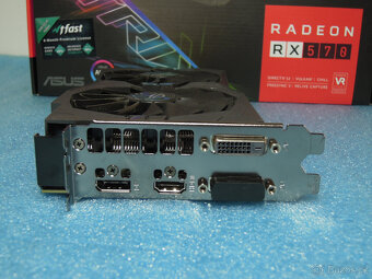 Herní grafika ASUS ROG STRIX GAMING RX570 O4G 4GB - 3