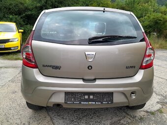 Dacia Sandero 1.4MPI 55kW rok 2009 naj.105tis. NOVÁ STK - 3