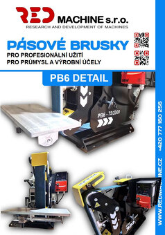 PÁSOVÁ BRUSKA PB6-75/2000 - 3