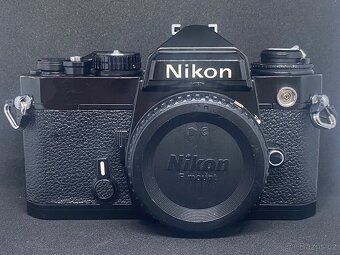 Nikon FE – černý, v pěkném a plně funkčním stavu - 3