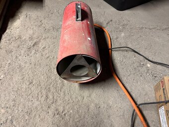 Plynové topidlo, topení - 3