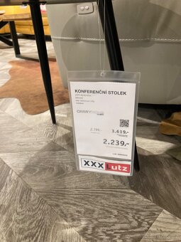 Kovový konferenční stolek - 3