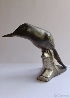 Porcelánový ledňáček ARTDECO - 3