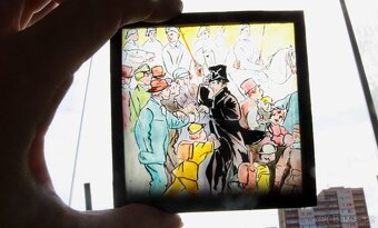 Barevné obrázky na skle - stáří nejméně 80 let - 3