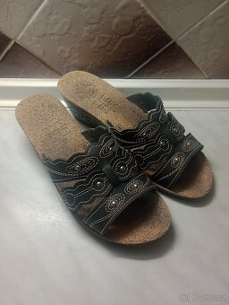 Dámské letní nazouváky – jako nové – vel. 39 – Zubří - 3