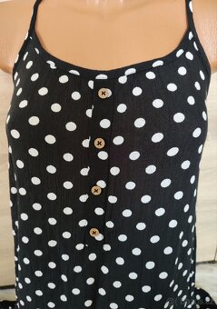 Černobílé šaty - XS/S - 3