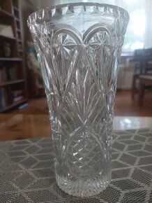 Váza 20cm - křišťál - 3