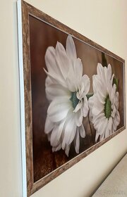 Zarámovaný obrázek květina 50x100 cm - 3