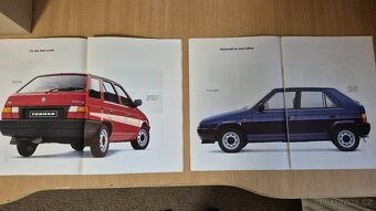 Škoda Favorit ,Forman - prospekty,originál - 3