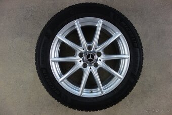 Mercedes C W206 alu 5x112 225/50/17 zimní, čidla, DOT 2422 - 3