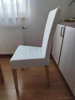 Židle jídelní 5ks vč potahů - 3
