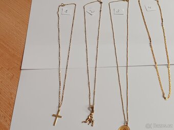 Zlatý řetízky 14kt 585/1000 - 3