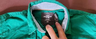 Tmavě zelená košile H&M vel. 146 - 3
